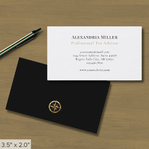Minimalist Professional Advisor Business Card