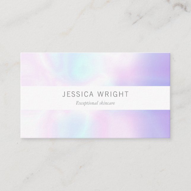 Minimalist  Professional Business Card (Front)