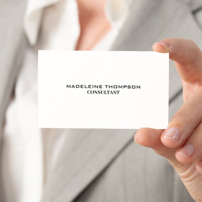 Minimalist Professional Business Card (Minimalist Professional Business Card)