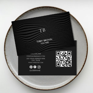 Minimalist Professional Business Card Modern Cle