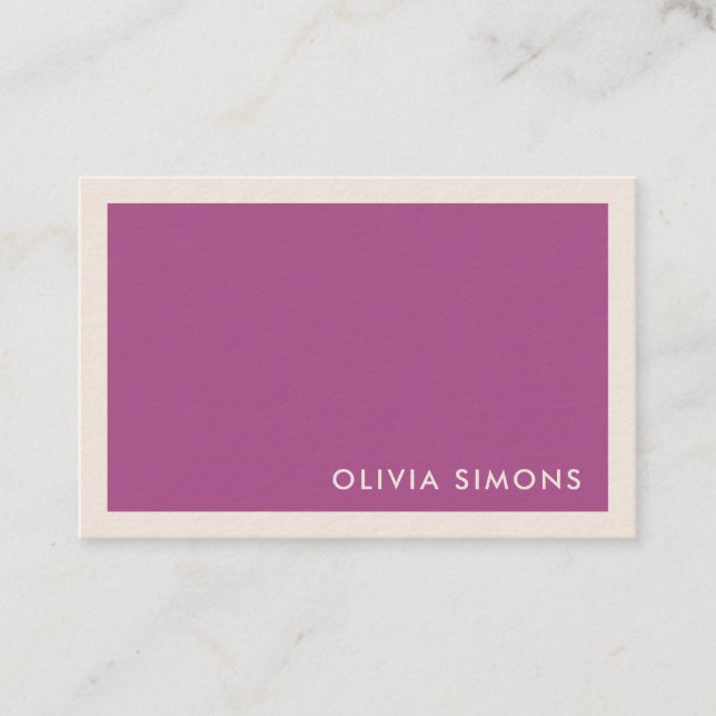 Minimalist Professional Business Cards (Front)