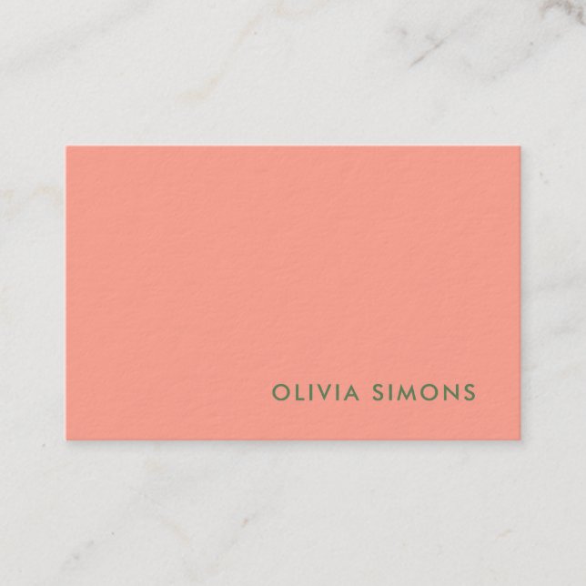 Minimalist Professional Business Cards (Front)