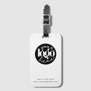 Minimalist Professional Business Custom Logo Luggage Tag
