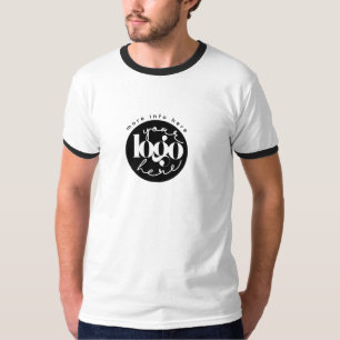 Minimalist Professional Business Custom Logo Men T-Shirt