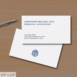 Minimalist Professional Classic Business Card