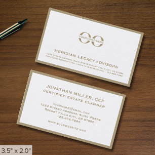 Minimalist Professional Company Logo Business Card
