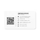 Minimalist Professional Company Logo QR Code
