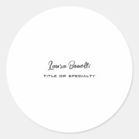 Minimalist Professional Modern