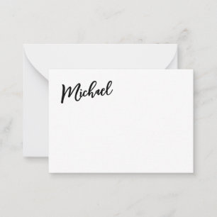Minimalist Professional Modern Elegant Card