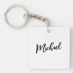 Minimalist Professional Modern Elegant Key Ring