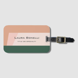 Minimalist Professional Modern Luggage Tag