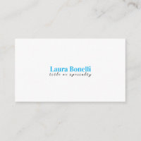 Minimalist Professional Modern Plain Name Title