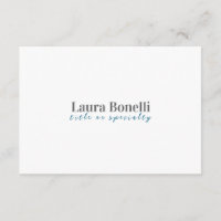 Minimalist Professional Modern Plain Name Title