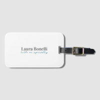 Minimalist Professional Modern Plain Name Title