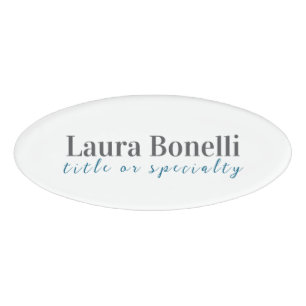 Minimalist Professional Modern Plain Name Title Tag