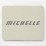 Minimalist Professional Modern Science Fiction Mouse Pad<br><div class="desc">Modern Professional Simple Design.</div>