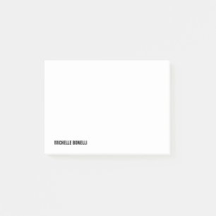 Minimalist Professional Plain Modern Post-it Notes