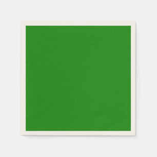 Minimalist Professional Solid India Green Color Napkin