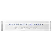 Minimalist Professional Your Name Title Profession