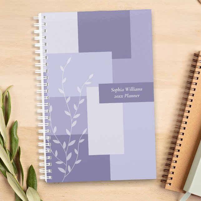 Minimalist Purple Abstract Soft Botanical Planner (Creator Uploaded)