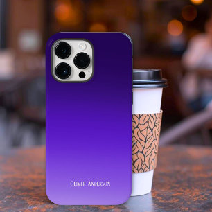 Minimalist Purple Case-Mate iPhone 14 Pro Max Case