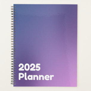 Minimalist Purple Gradient 2025 Planner
