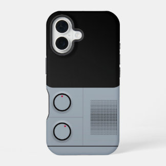 Minimalist Radio Dial iPhone 16 Case