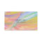 Minimalist rainbow painting textured business card