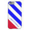 Minimalist Red, White, and Blue Stripe, Name, 