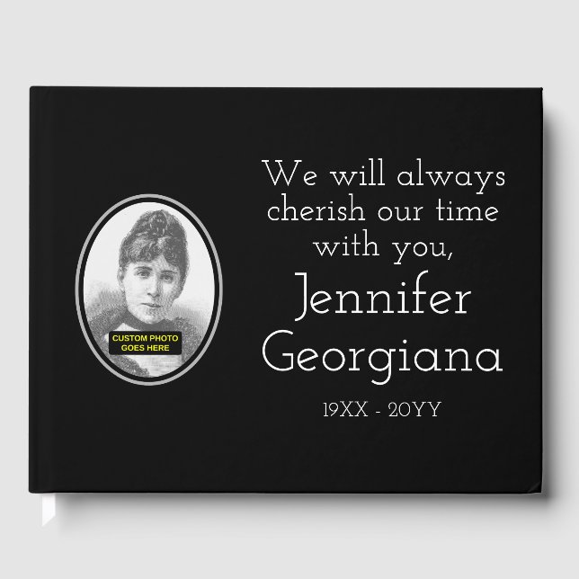 Minimalist, Respectable Sympathies Guestbook (Front)