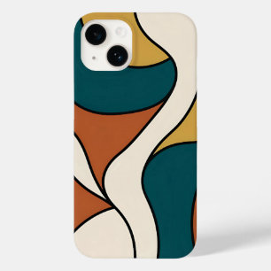 Minimalist Retro Waves Case-Mate iPhone 14 Case