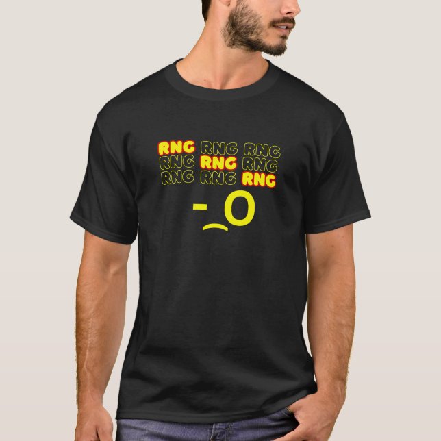 Minimalist RNG Font Style T-Shirt (Front)