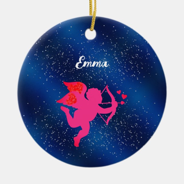 Minimalist Romantic Aesthetic Ceramic Tree Decoration (Front)