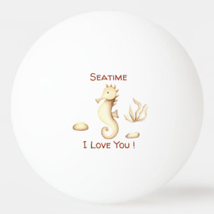 Minimalist Romantic  Seatime Summer  Ping Pong Ball