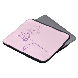 Minimalist Rose Laptop Sleeve