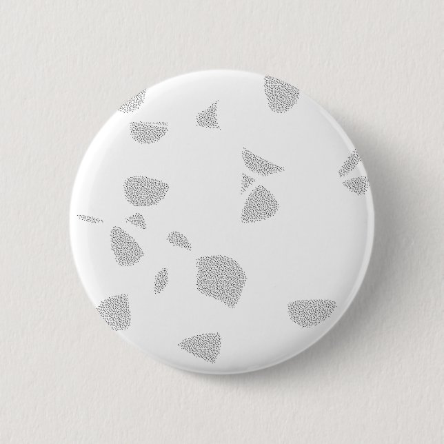 Minimalist Round Button | Modern Abstract Pin (Front)