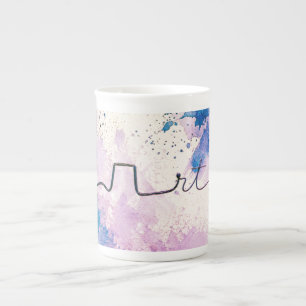 Minimalist RT Design Inhalotherapy Inspired Bone China Mug