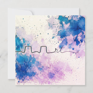 Minimalist RT Design Inhalotherapy Inspired Card