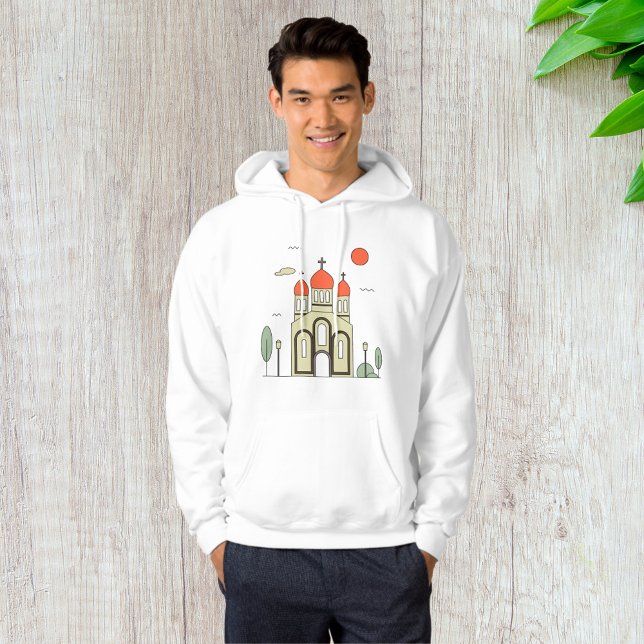 Minimalist Russian Orthodox Church  Hoodie (Creator Uploaded)