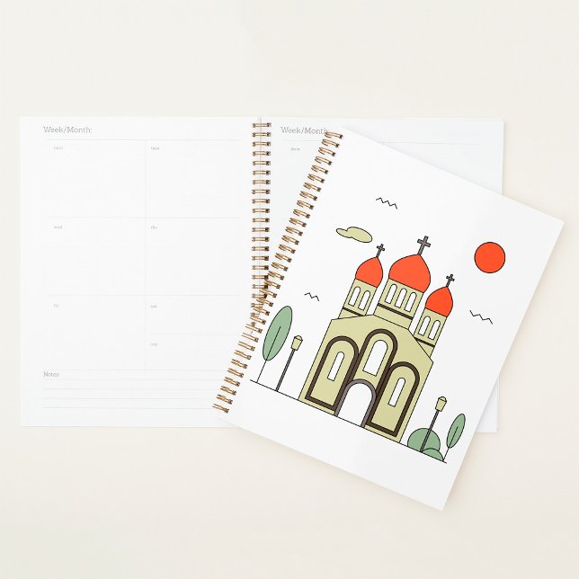 Minimalist Russian Orthodox Church  Planner (Creator Uploaded)