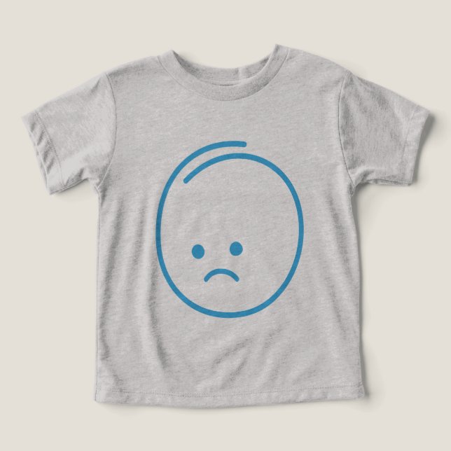 Minimalist Sadness Icon (Design Front)