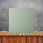 Minimalist Sage Green Plain Solid Colour   Tile<br><div class="desc">Minimalist Sage Green Plain Solid Colour</div>