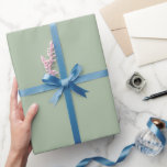 Minimalist Sage Green Plain Solid Colour  Wrapping Paper<br><div class="desc">Minimalist Sage Green Plain Solid Colour</div>