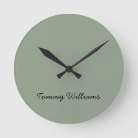 Minimalist Sage Green Professional Simple