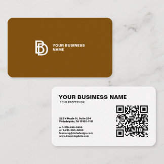 Minimalist Sample Business Card Template – Modern 