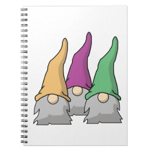 Minimalist Scandinavian Gnomes Notebook