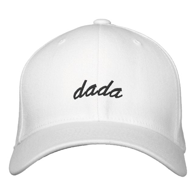 Minimalist Script Dad Hat Gift for New Dad (Front)