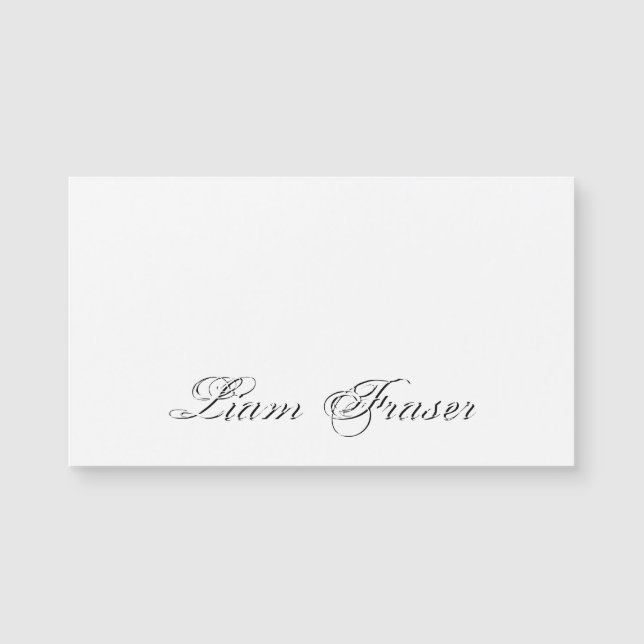 Minimalist Script Lovely 3d Monogram (Front)