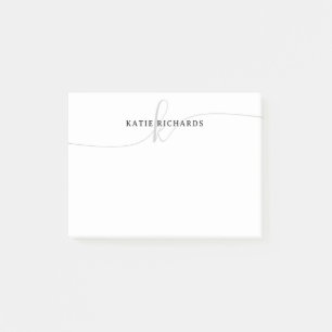 Minimalist Script  Post-it Notes