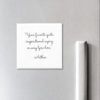 Minimalist Script Quote